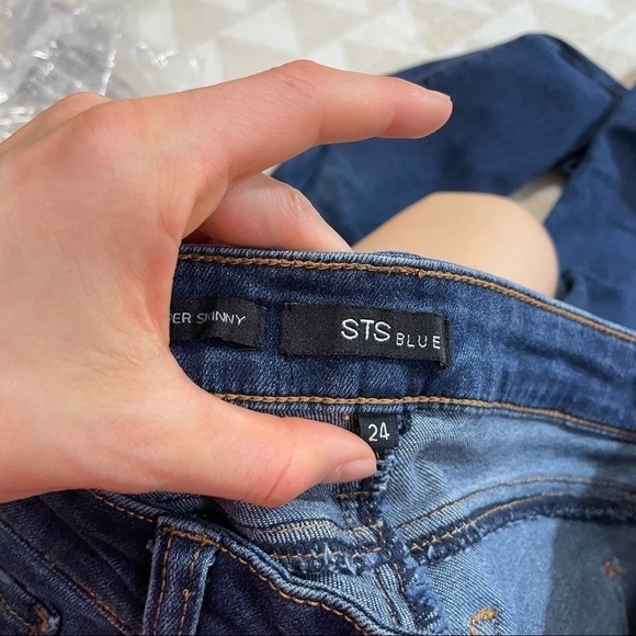 Sts blue piper skinny jeans distressed stretch - Picture 4 of 5